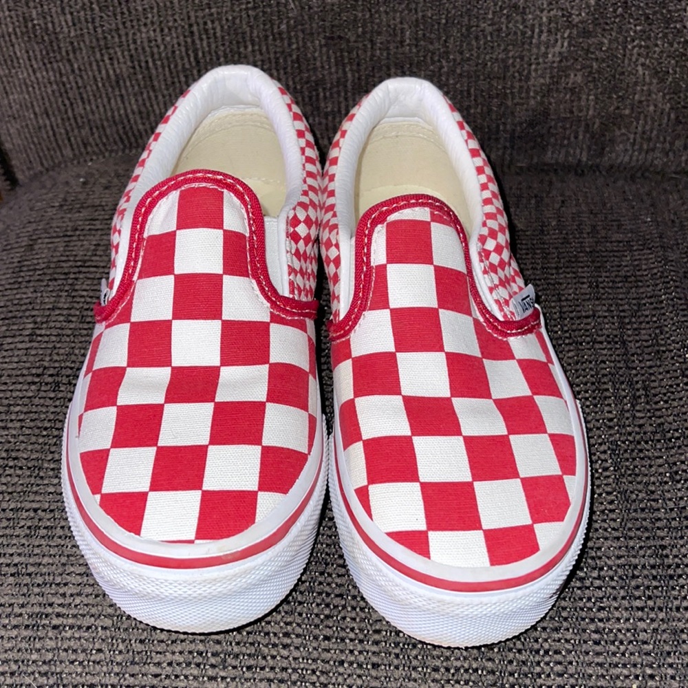 Kids Checkered Vans